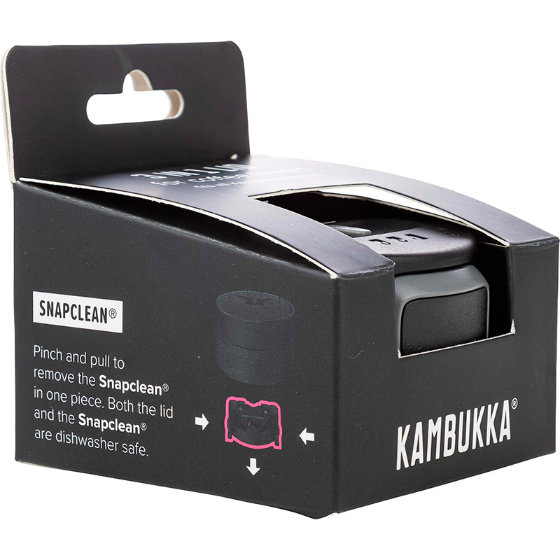 Крышка Kambukka 3 в 1 Etna с технологией Snapclean Black  (L01010) Материал корпуса тритан
