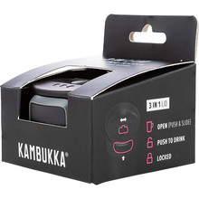 Крышка Kambukka 3 в 1 Etna с технологией Snapclean Black  (L01010)