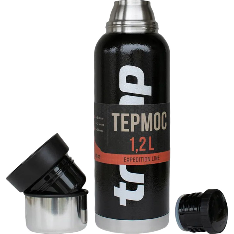 Термос TRAMP Expedition Line 1.2 л Black (TRC-028-black) Тип термос