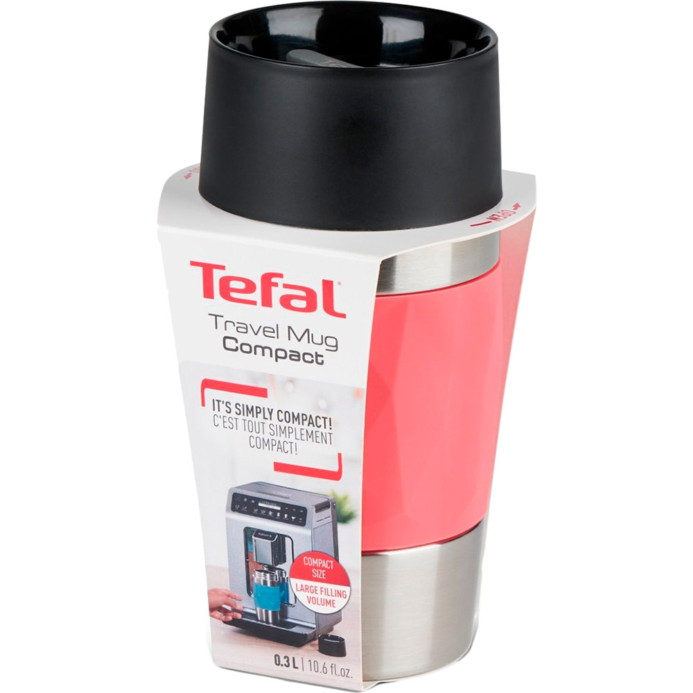 Зображення Термокухоль TEFAL Compact Mug 300 мл Red (N2160410)