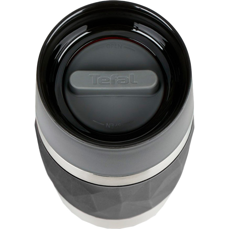 Термокружка TEFAL Compact Mug 300 мл Black (N2160110) Материал корпуса нержавеющая сталь