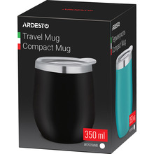 Термокружка ARDESTO Compact Mug 350 мл Black (AR2635MMB)