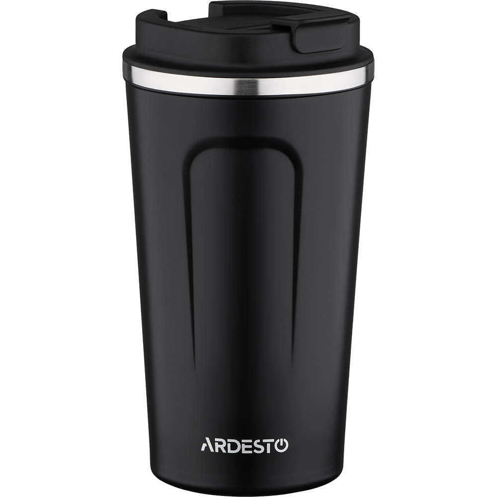 

Термочашка ARDESTO Urban 500 мл Black (AR2650CMB), Термокухоль Urban 500 мл, чорний, нержавіюча сталь