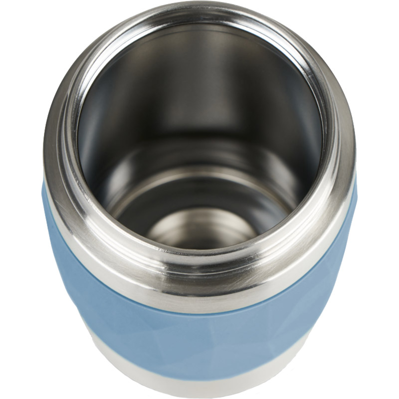Термочашка TEFAL Compact mug 0.3 л Blue (N2160210) Матеріал колби нержавіюча сталь