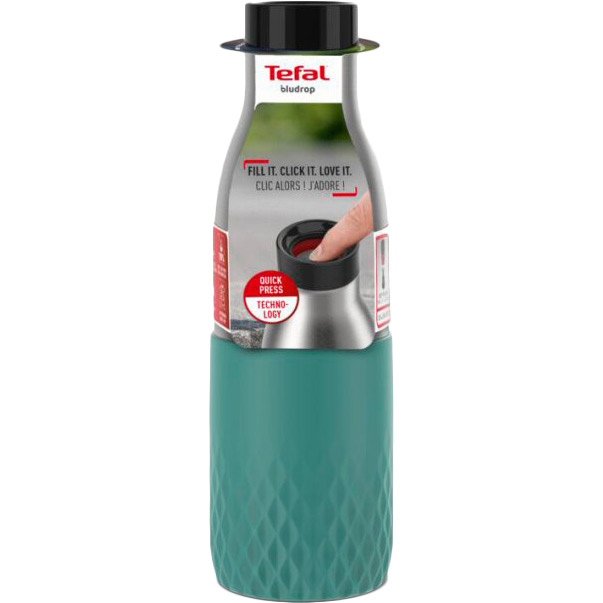 У Фокстрот Термопляшка TEFAL BLUDROP GREEN 0.5 л (N3110610)