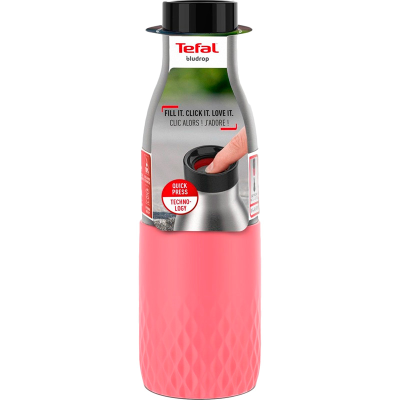 У Фокстрот Термопляшка TEFAL BLUDROP PINK 0.5 л (N3110810)