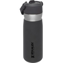 Термопляшка Stanley Go flip straw Charcoal 0.65 л (6939236382748)