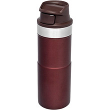 Термокружка Stanley Classic Trigger Action Travel Wine 0.35 л (6939236382816)