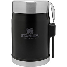 Термос харчовий Stanley Legendary Classic Matte Black 0.4 л (6939236373210)