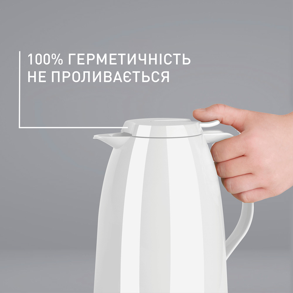 Термоглечик TEFAL Mambo 1.5 л White (K3036212) Матеріал колби скло