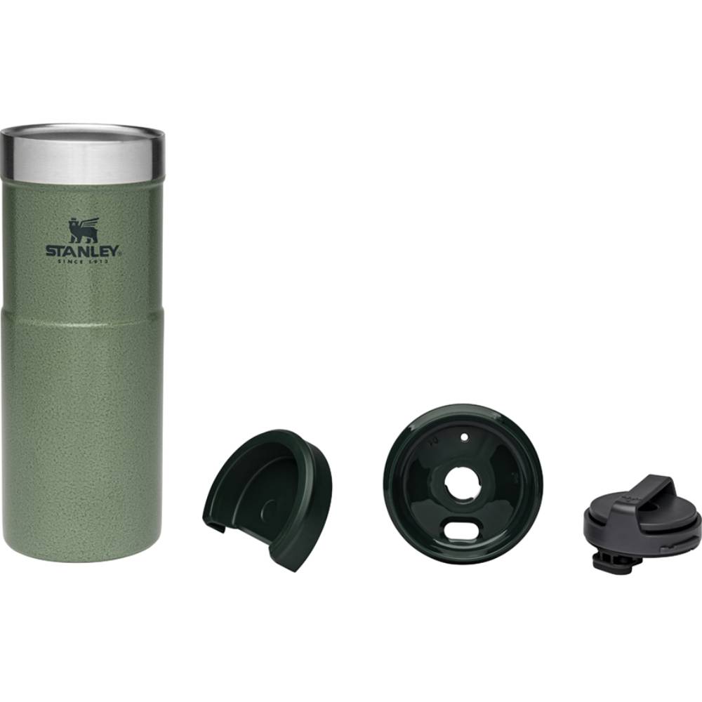 Термокружка STANLEY Classic Never Leak Hammertone Green 0.47 л (6939236382878) Материал колбы нержавеющая сталь