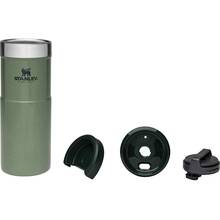 Термокружка STANLEY Classic Never Leak Hammertone Green 0.47 л (6939236382878)