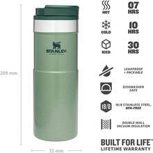 Термокружка STANLEY Classic Never Leak Hammertone Green 0.47 л (6939236382878)