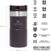 Термокухоль STANLEY Classic Never Leak Matte Black 0.25 л (6939236382984)