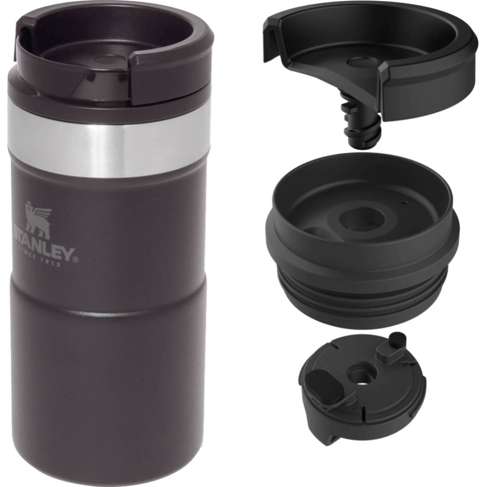 Термокухоль STANLEY Classic Never Leak Matte Black 0.25 л (6939236382984) Об’єм 0.25