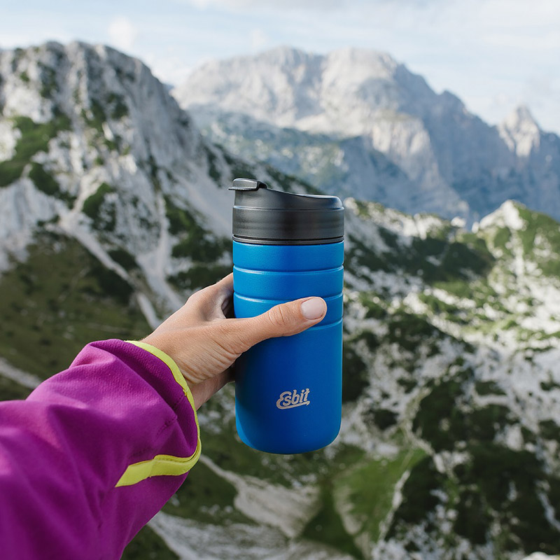 Зовнішній вигляд Термопляшка ESBIT MGF450TL-PB 450 мл Polar Blue (017.0159)