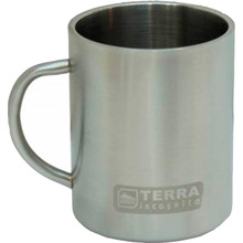 Термокухоль Terra Incognita T-Mug 450 мл Silver (4823081504641)