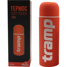 Термос TRAMP Soft Touch 1.0 л Orange (TRC-109-orange)