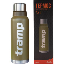 Термос TRAMP Expedition Line 1.2 л Olive (TRC-028-olive)