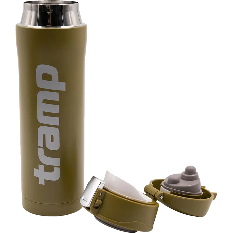 Термокухоль TRAMP Snap 0.45 л Khaki (TRC-107-khaki) Матеріал корпусу нержавіюча сталь