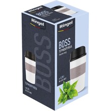 Термокружка RINGEL Boss 380 мл белый (RG-6132-380/2)