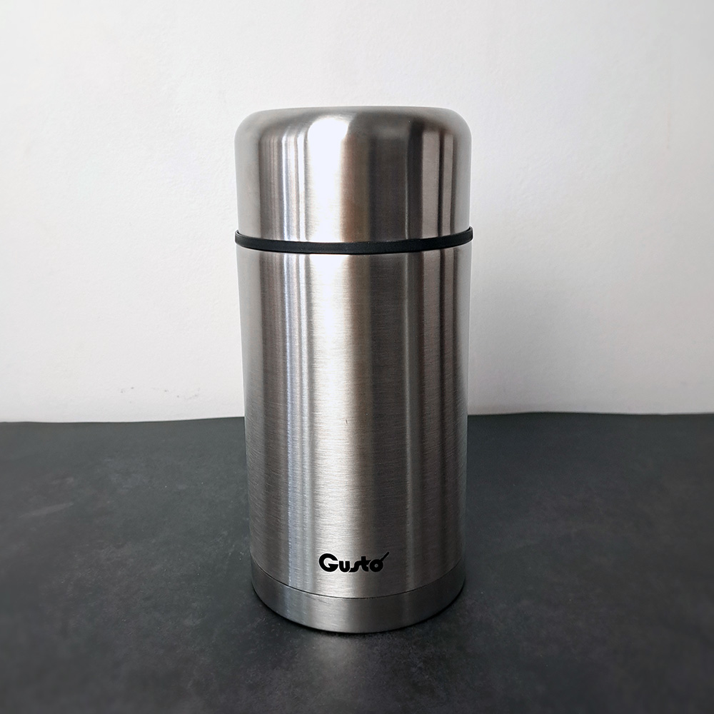 Термос GUSTO GT010-1 Вкусный обед 1 л (126794) Материал корпуса нержавеющая сталь