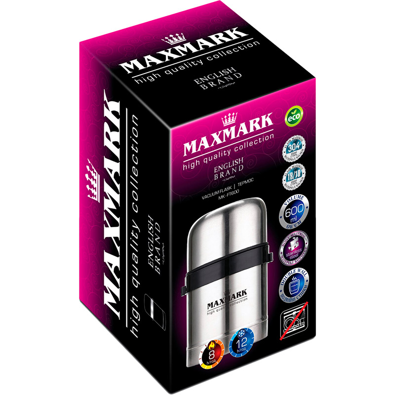 Термос для їжі MAXMARK MK-FT600 600 мл Тип термос для їжі