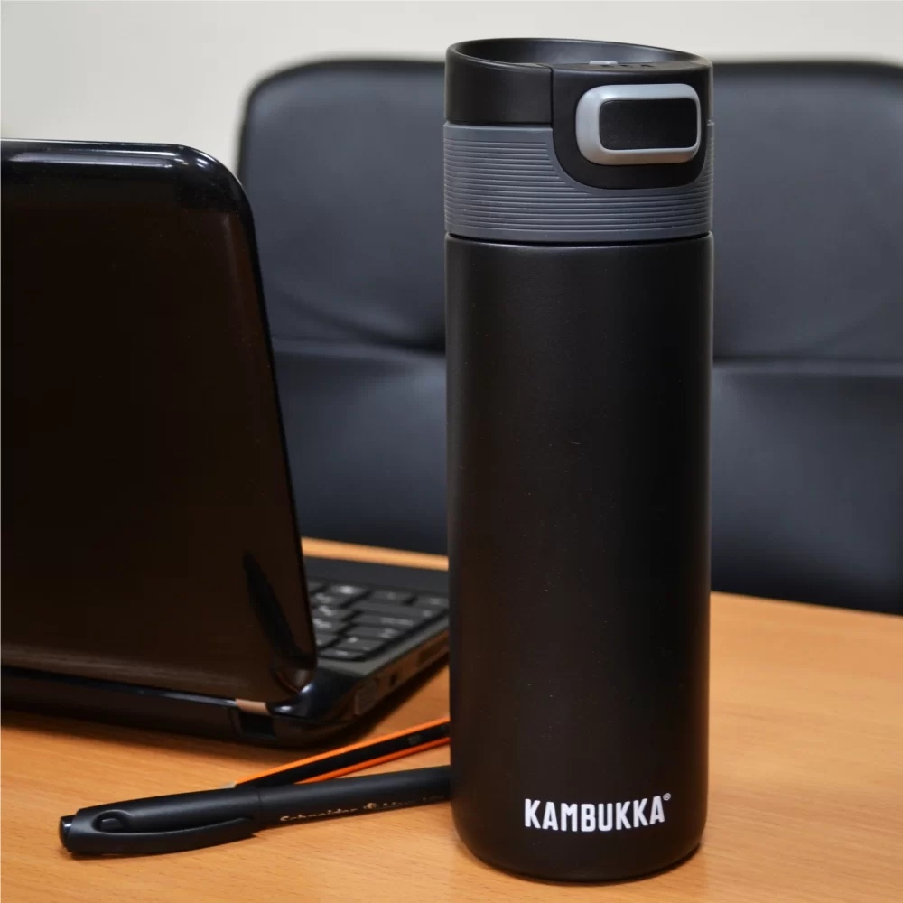 Замовити Термокухоль KAMBUKKA Etna 500 мл + кришка Reno Insulated чорний (11-01052)