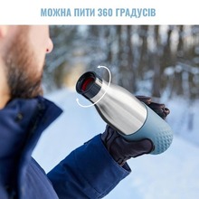 Термопляшка TEFAL BLUDROP 500мл soft touch Blue (N3110710)