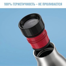 Термопляшка TEFAL BLUDROP 500мл soft touch Blue (N3110710)