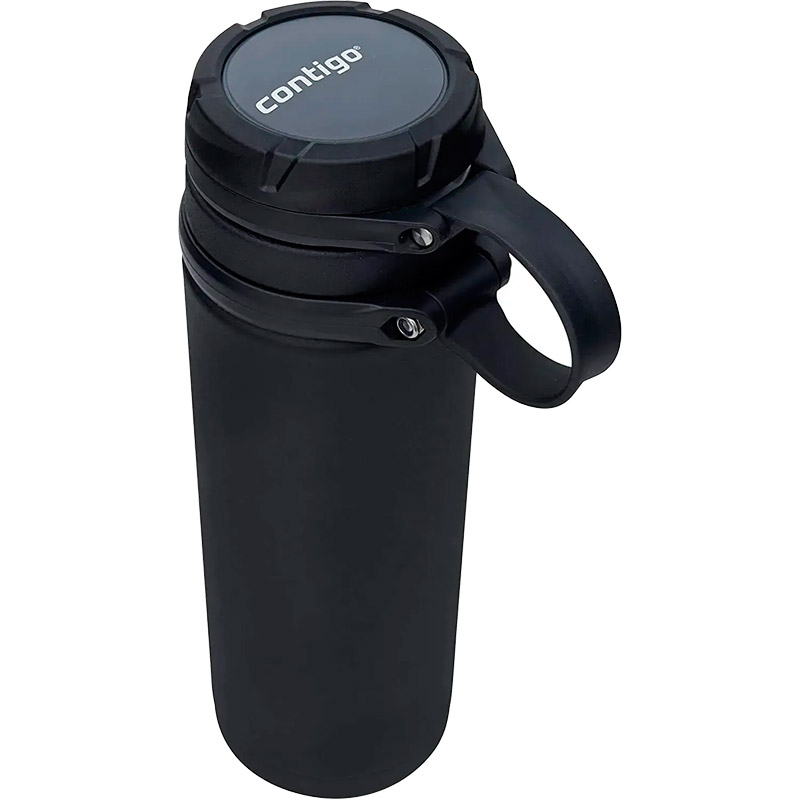 Термопляшка CONTIGO 0,7 л Black (2156007) Матеріал корпусу нержавіюча сталь