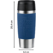 ТермокружкаTEFAL Travel Mug Classic 360мл blue (N2020310)