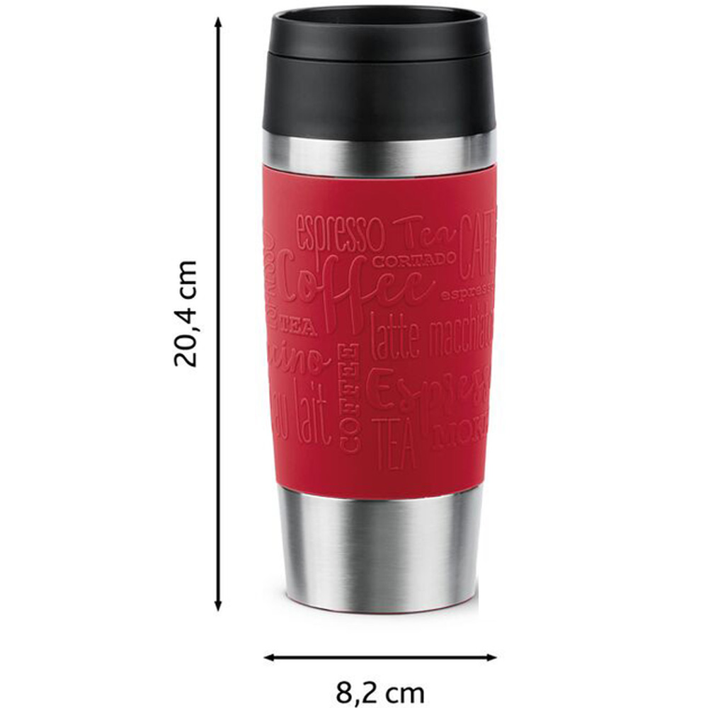 Термокухоль TEFAL Travel Mug Classic 360мл red (N2020410) Тип термокухоль