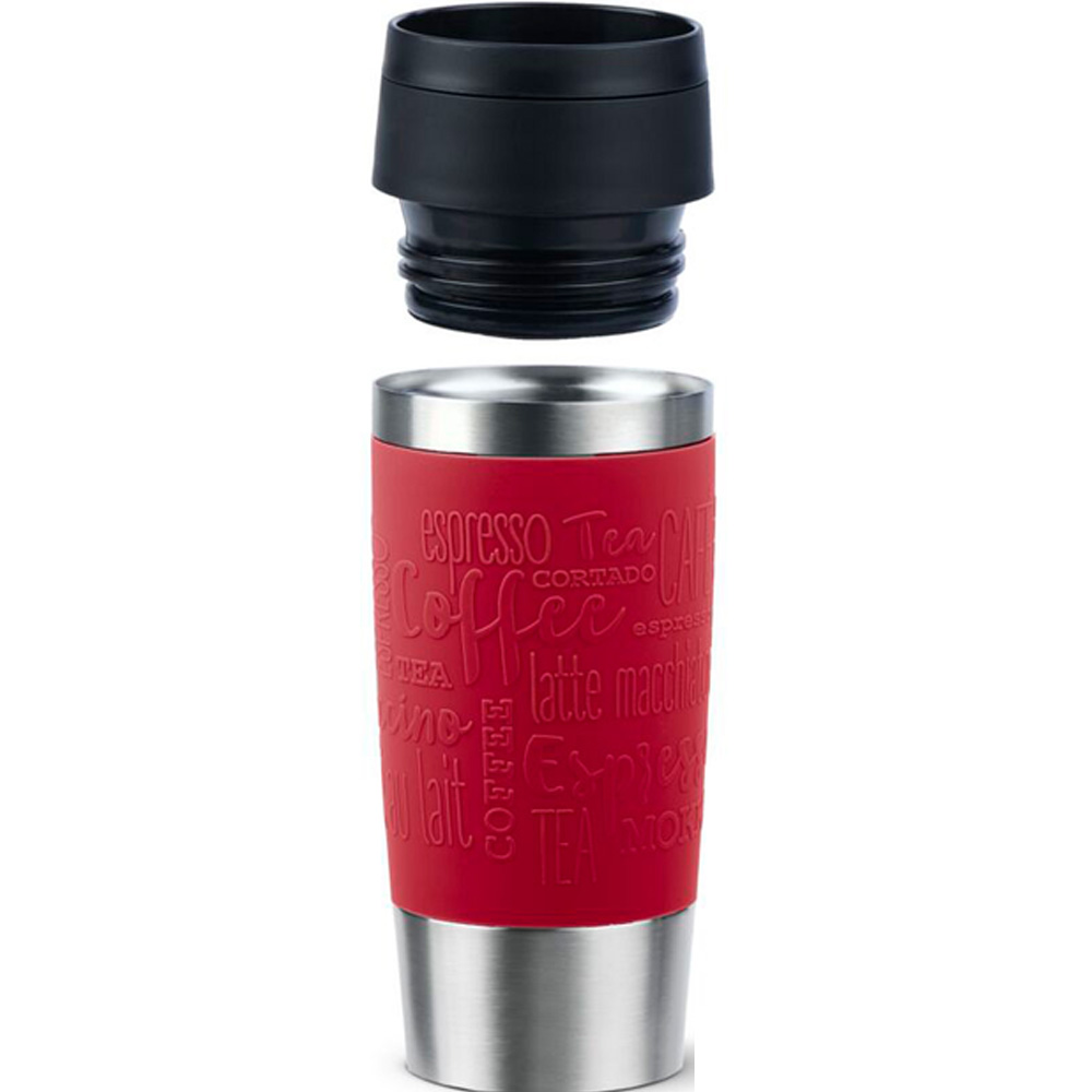 Термокухоль TEFAL Travel Mug Classic 360мл red (N2020410) Матеріал колби нержавіюча сталь