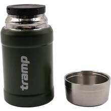 Термос для їжі TRAMP у чохлі 0.8 л Olive (UTRC-132-olive)
