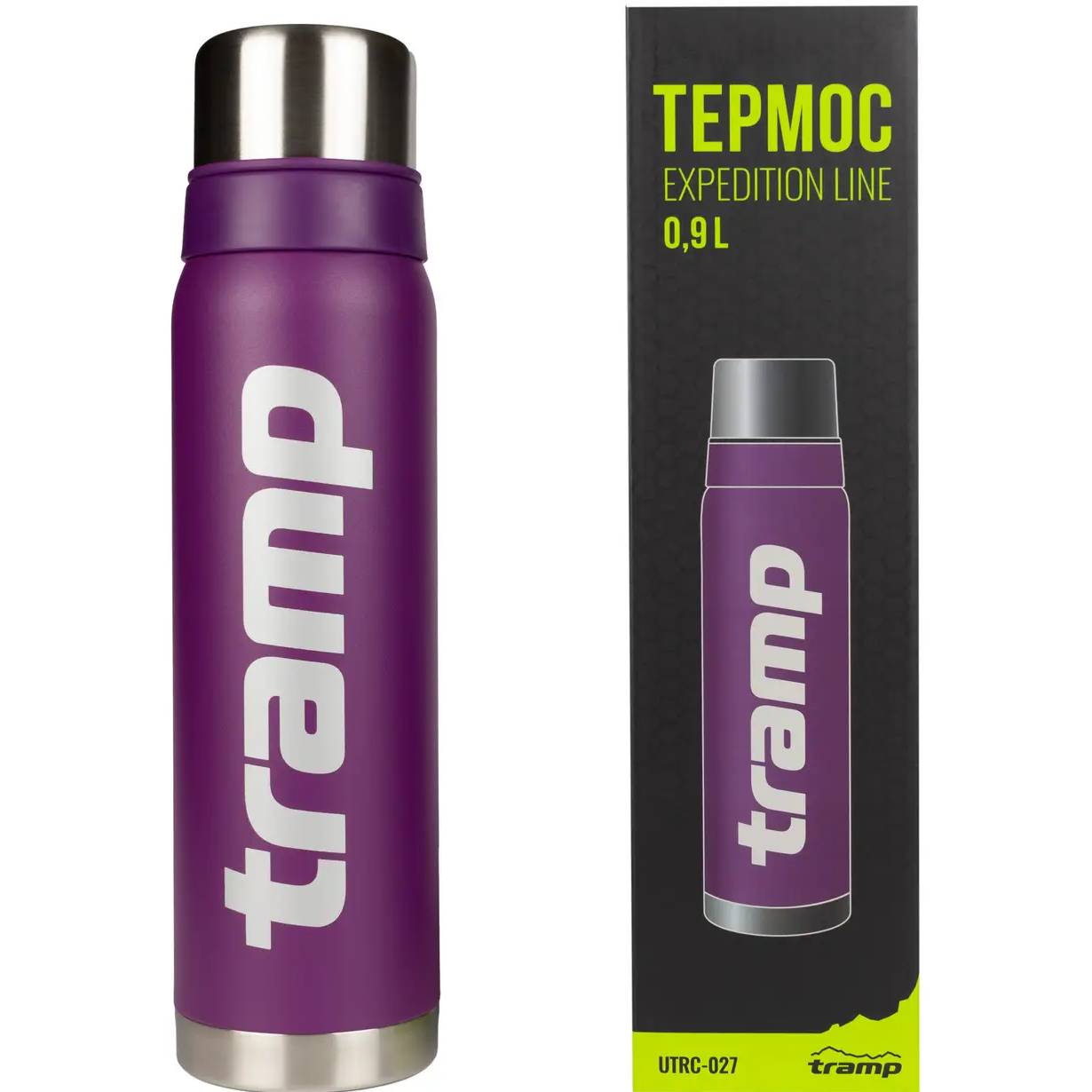 Термос TRAMP Expedition Line 0.9 л Purple (UTRC-027-purple) Матеріал корпусу нержавіюча сталь