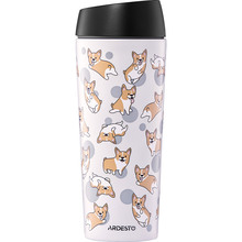 Термокружка ARDESTO Coffee Time Corgi 450 мл Grey (AR2645CR)