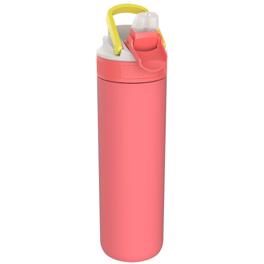 Термопляшка KAMBUKKA Lagoon Insulated 0.6 л Coral (11-04064) Матеріал колби нержавіюча сталь
