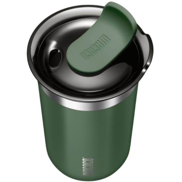 Термокухоль Wacaco Octaroma Lungo 300 мл Green (WOCT300GN) Додатково Матеріал: нержавіюча сталь 304, титан, BPA-free пластик, силікон.