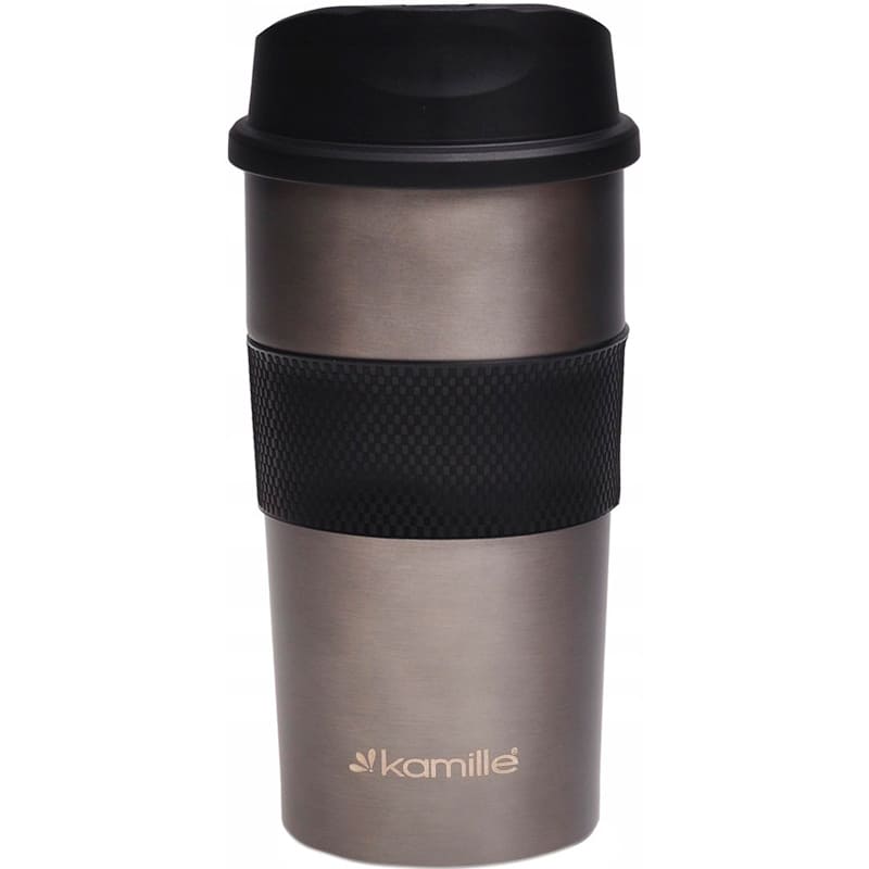 Термокружка KAMILLE 480 мл Stainless Steel (KM-2150A) Термокружка KAMILLE 480 мл Stainless Steel (KM-2150A)