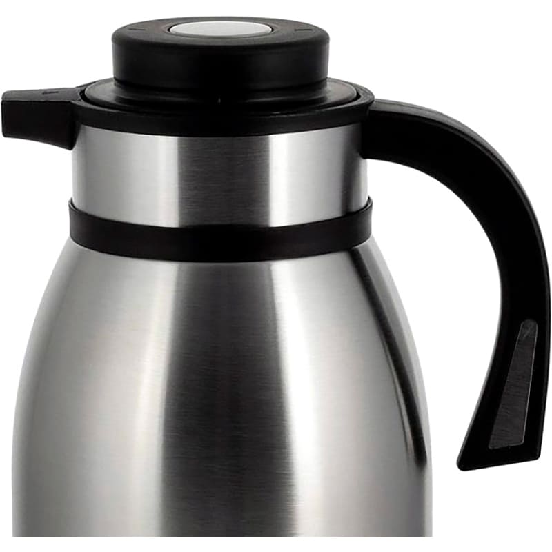Термос KAMILLE 2 л Stainless Steel (KM-2222) Дополнительно Ручка; Высокопрочная конструкция; Удобный и крепкий внутренний клапан
