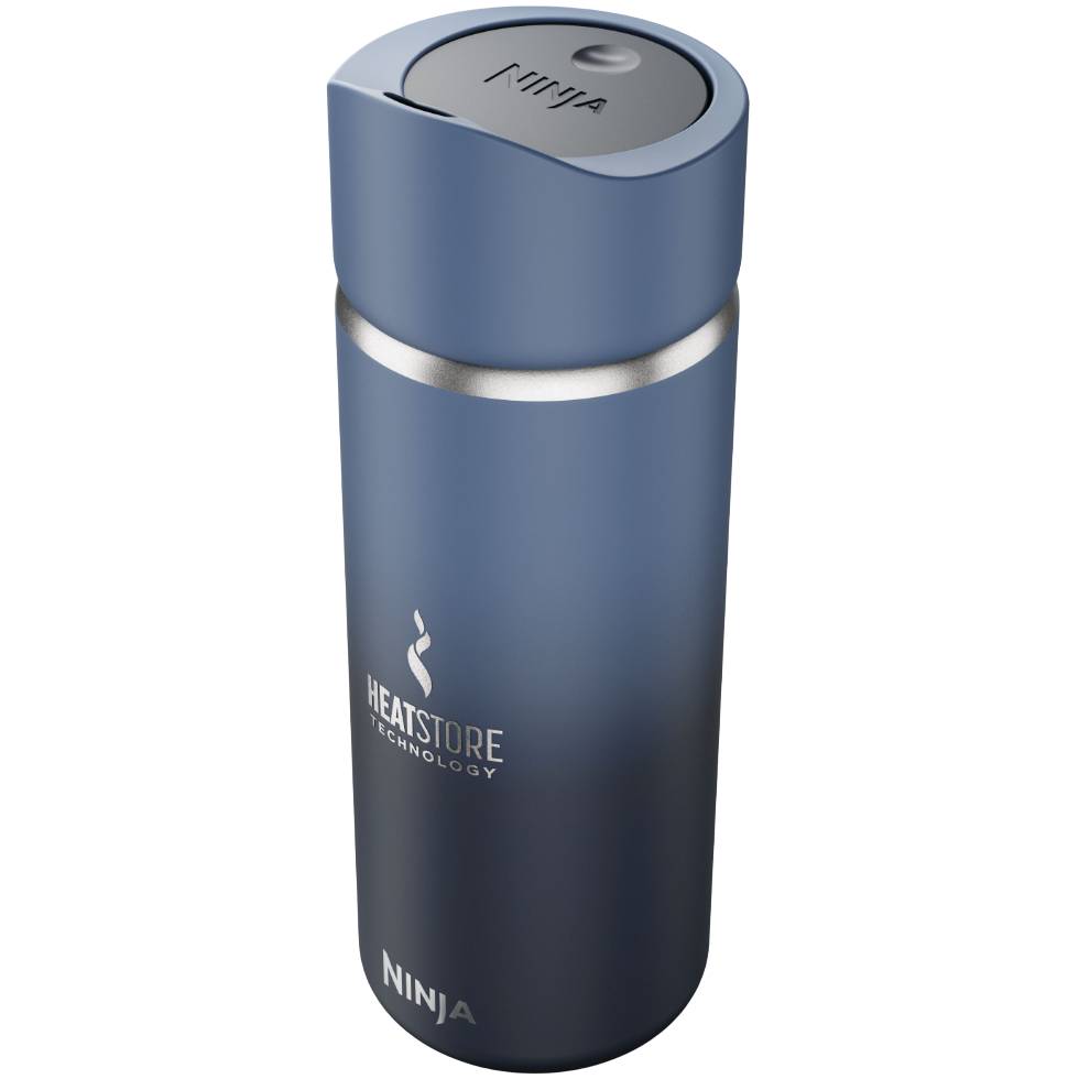 Термопляшка NINJA Sip Perfect Travel Mug 400мл Navy (DW1603EUUKNV) Додатково можна мити в посудомийній машині