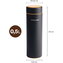 Термос FISKARS On-The-Go 0.5 л Черный (1078699)