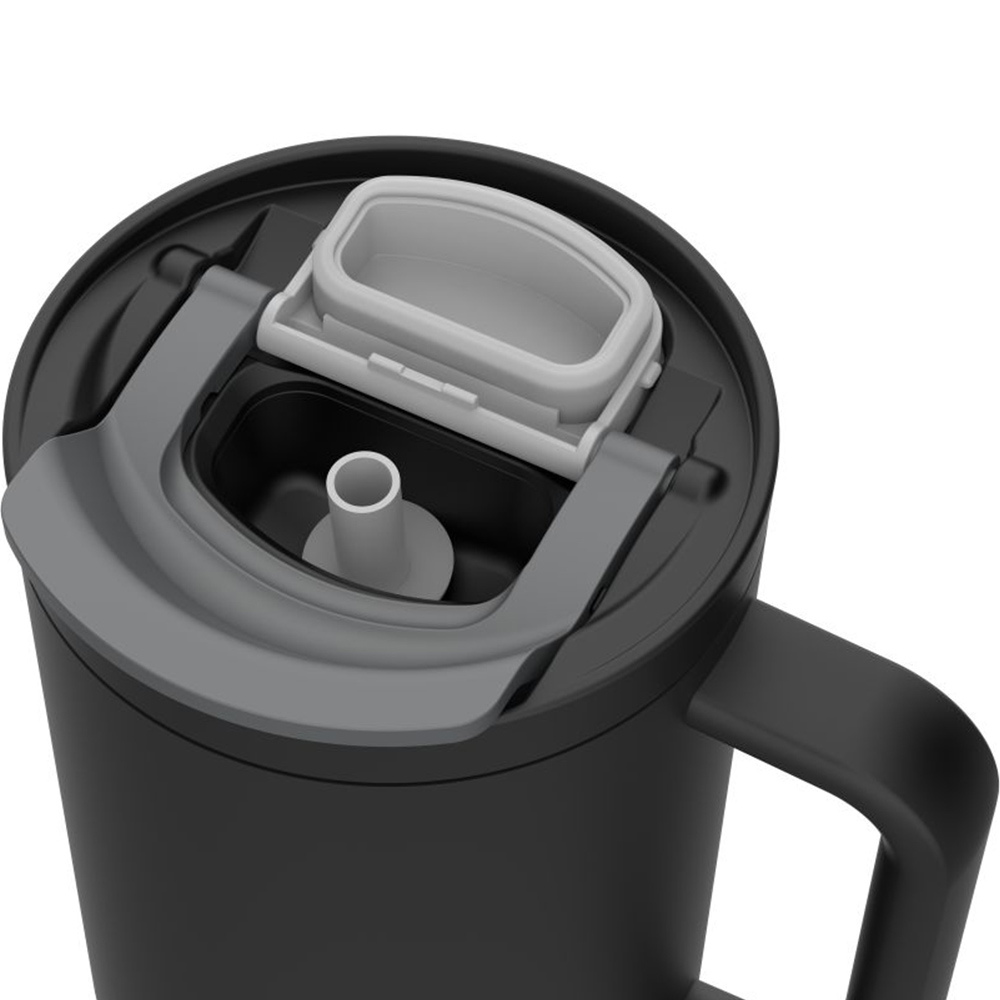 Термокухоль KAMBUKKA Rio Night Rider 950 мл Black (11-08005) Матеріал корпусу нержавіюча сталь