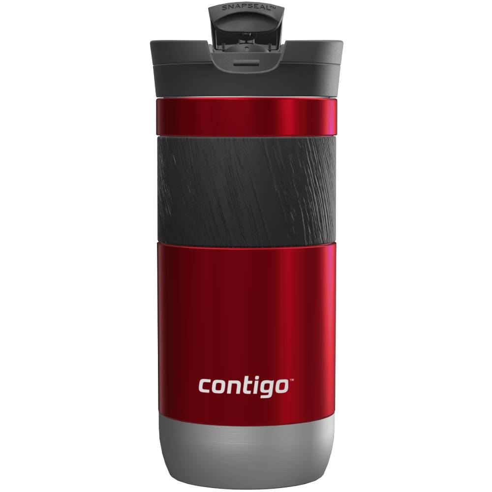 Термокружка CONTIGO Byron 2.0 Snapseal 0,47 л Red (2213021) Объем 0.47