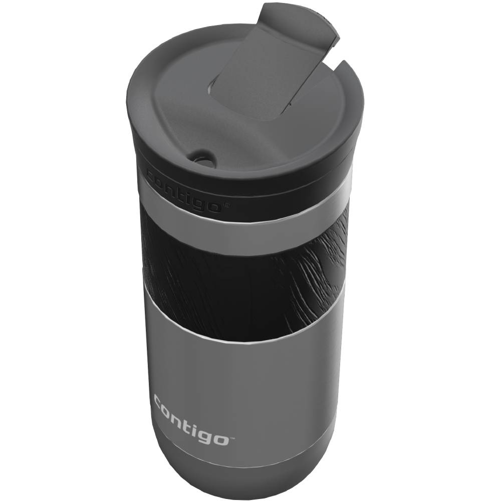 Термокружка CONTIGO Byron 2.0 Snapseal 0,47 л Stainless Steel (2213022) Материал колбы нержавеющая сталь