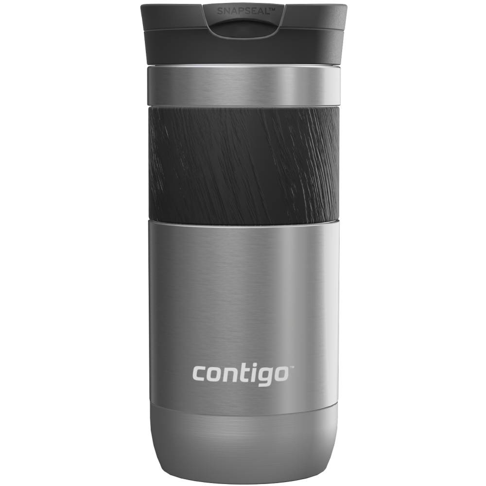 Термокружка CONTIGO Byron 2.0 Snapseal 0,47 л Stainless Steel (2213022) Объем 0.47