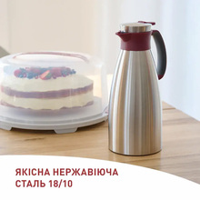 Термос-чайник TEFAL Soft Grip 1.5л Burgundy (K3042214)