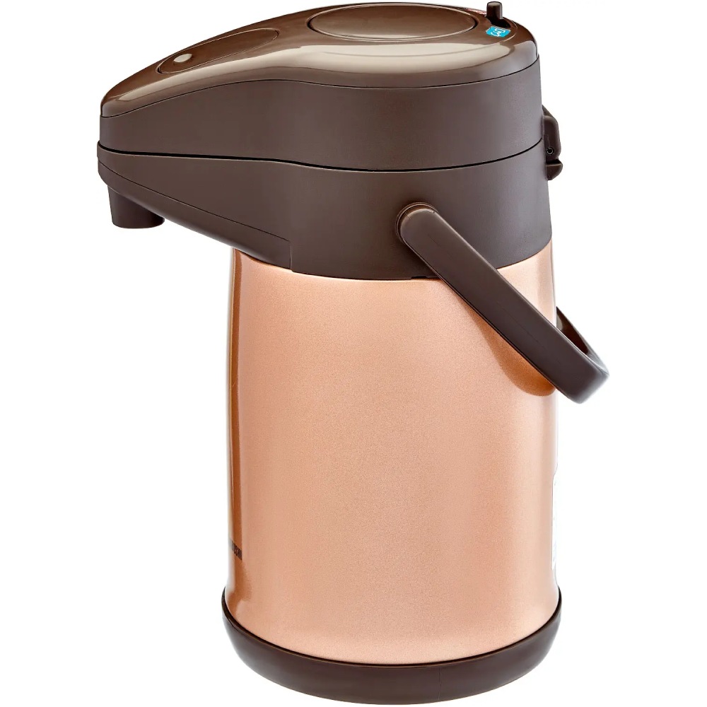 Термос ZOJIRUSHI SR-CC30NZ 3 л Gold Додатково C помпою; Діаметр горловини: 70 мм; Поворотна стійка на дні термоса