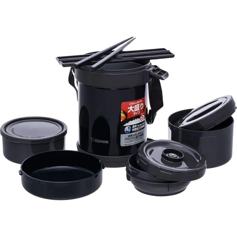 Набір для ланчу ZOJIRUSHI SL-GH18BA Black (1678.04.59)